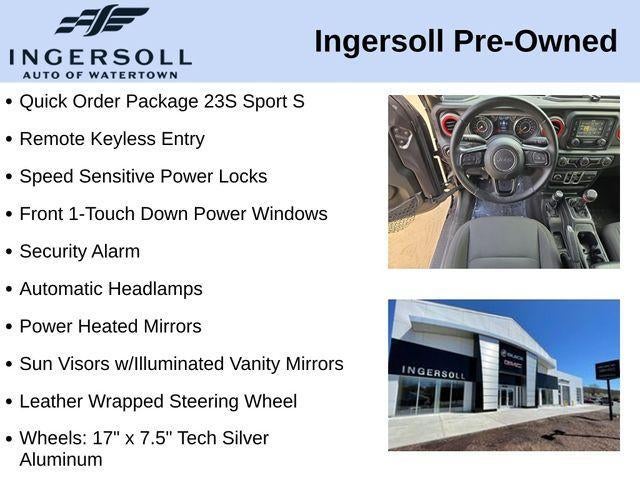 2018 Jeep Wrangler Unlimited Sport S