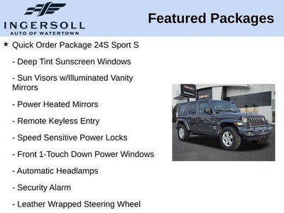 2018 Jeep Wrangler Unlimited Sport S