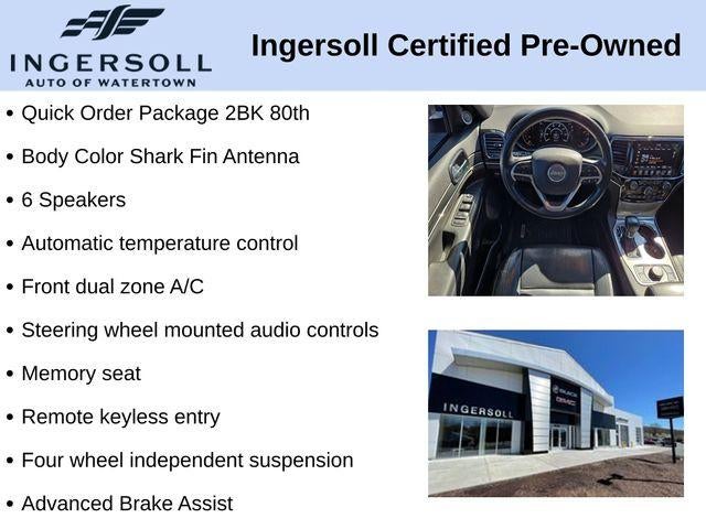 2021 Jeep Grand Cherokee 80th Anniversary