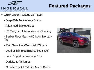 2021 Jeep Grand Cherokee 80th Anniversary