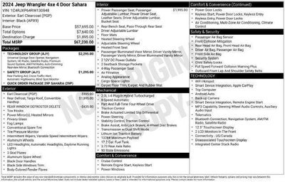 2024 Jeep Wrangler 4xe Sahara