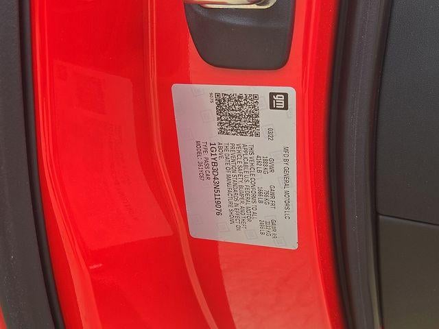 2022 Chevrolet Corvette Stingray 2LT