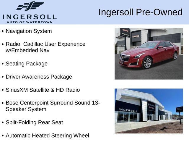 2018 Cadillac CTS Luxury AWD