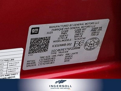 2025 Chevrolet Silverado 2500 HD LTZ