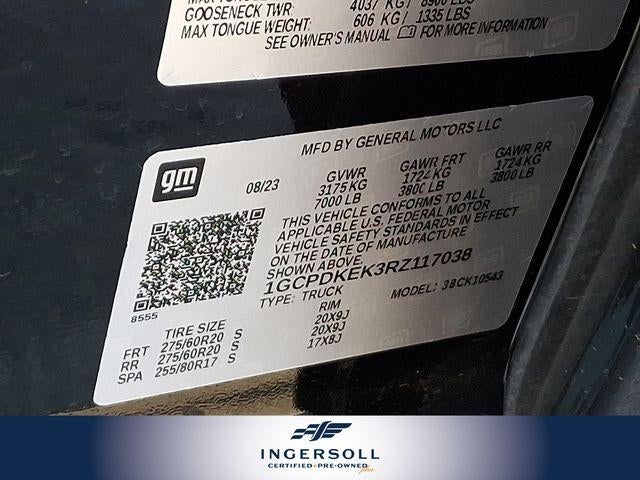 2024 Chevrolet Silverado 1500 LT (2FL)