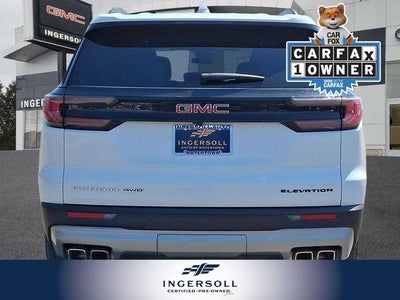 2025 GMC Acadia Elevation