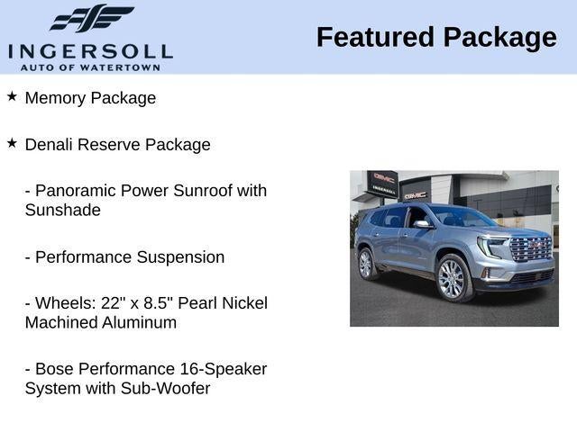 2025 GMC Acadia Denali