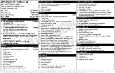 2006 Chevrolet Trailblazer LS