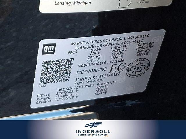 2026 Chevrolet Traverse RS