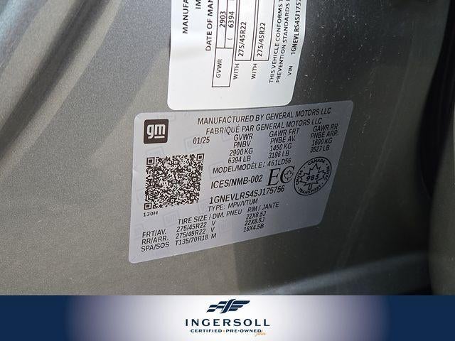 2025 Chevrolet Traverse RS