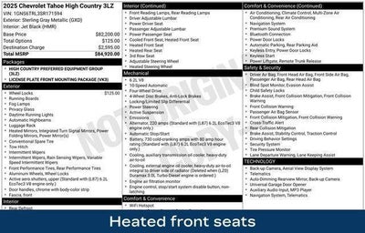2025 Chevrolet Tahoe High Country