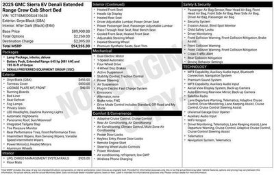 2025 GMC Sierra EV Extended Range Denali