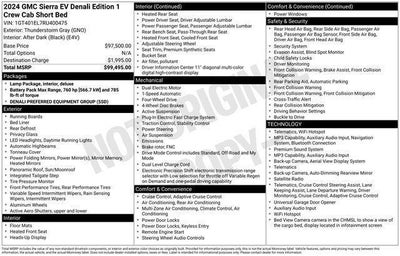 2024 GMC Sierra EV Denali Edition 1