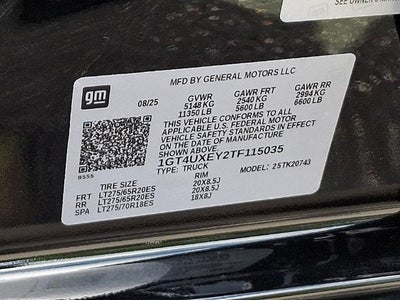 2026 GMC Sierra 2500 HD Denali Ultimate