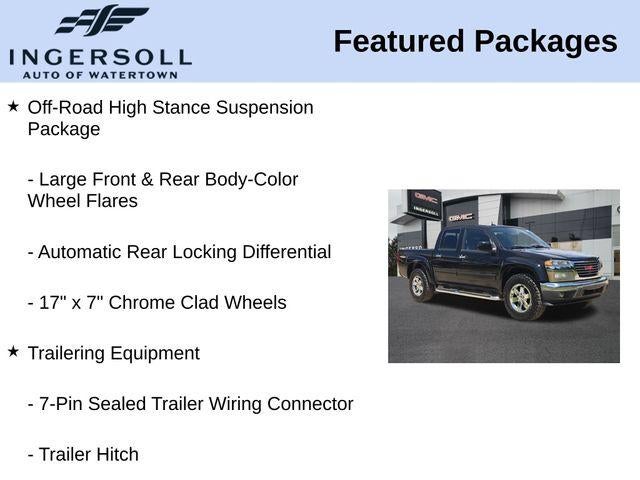 2011 GMC Canyon SLE1