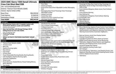 2025 GMC Sierra 1500 Denali Ultimate