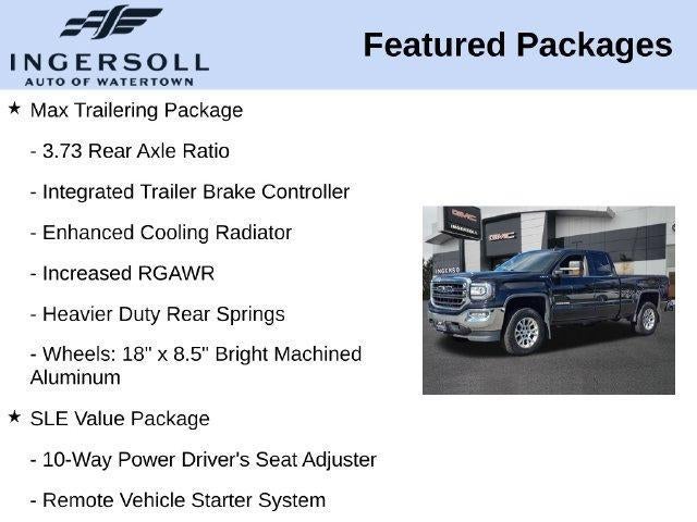 2018 GMC Sierra 1500 SLE