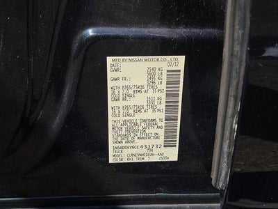 2012 Nissan Frontier PRO-4X