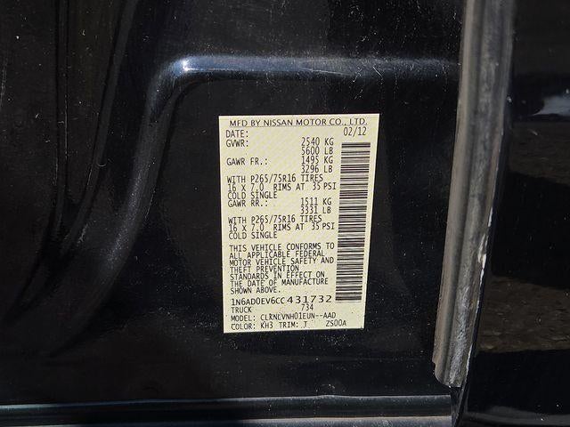 2012 Nissan Frontier PRO-4X
