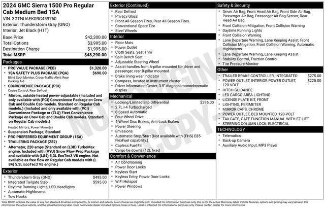 2024 GMC Sierra 1500 Pro