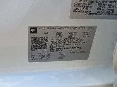 2021 GMC Sierra 1500 AT4