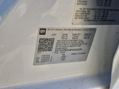 2023 GMC Sierra 1500 SLT