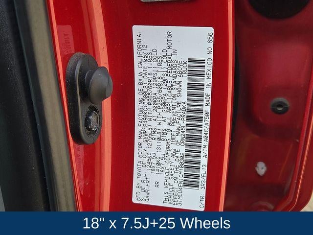 2012 Toyota Tacoma 4WD Double Cab V6 MT (Natl)