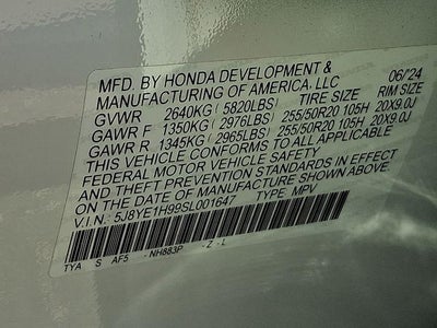 2025 Acura MDX w/A-Spec Advance Package