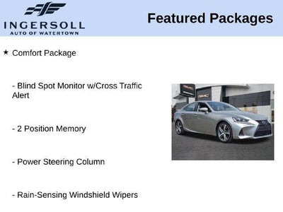 2018 Lexus IS 