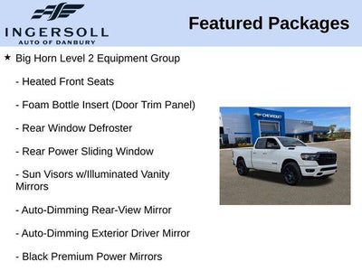 2021 RAM 1500 Big Horn Quad Cab 4x4 6'4" Box