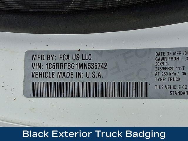 2021 RAM 1500 Big Horn Quad Cab 4x4 6'4" Box