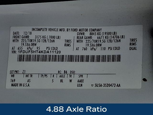 2019 Ford Super Duty F-550 DRW XL