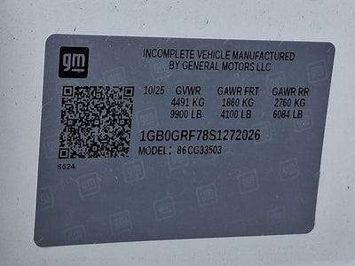 2025 Chevrolet Express Cutaway 3500 Base