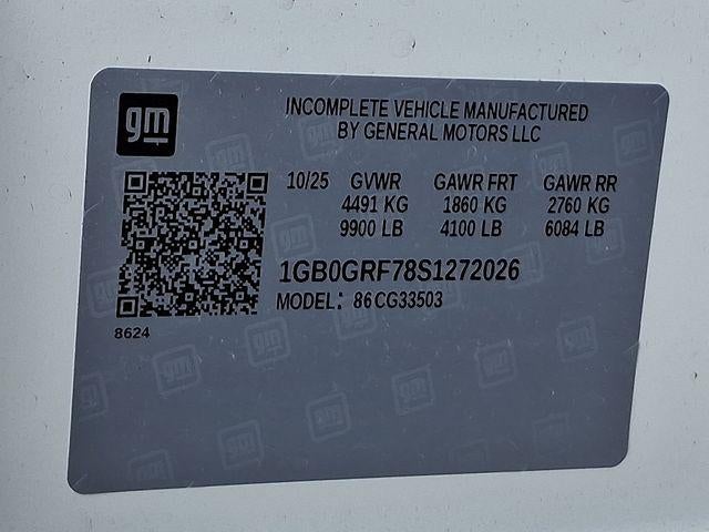 2025 Chevrolet Express Cutaway 3500 Base