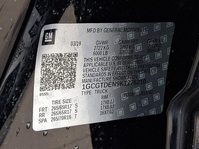 2019 Chevrolet Colorado 4WD Z71