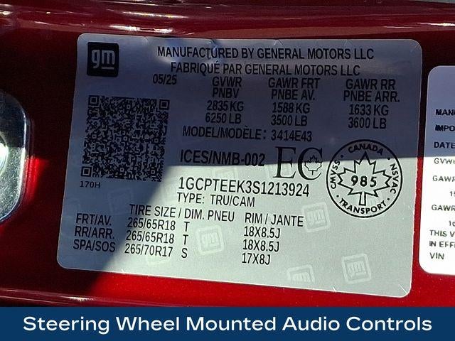 2025 Chevrolet Colorado Trail Boss