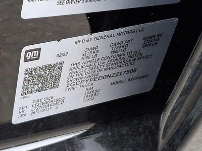 2022 Chevrolet Silverado 1500 LTD LT Trail Boss