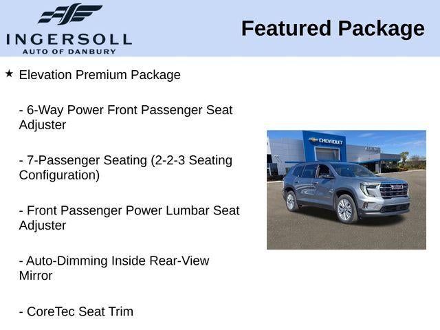 2025 GMC Acadia Elevation