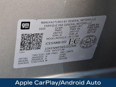 2025 GMC Acadia Elevation