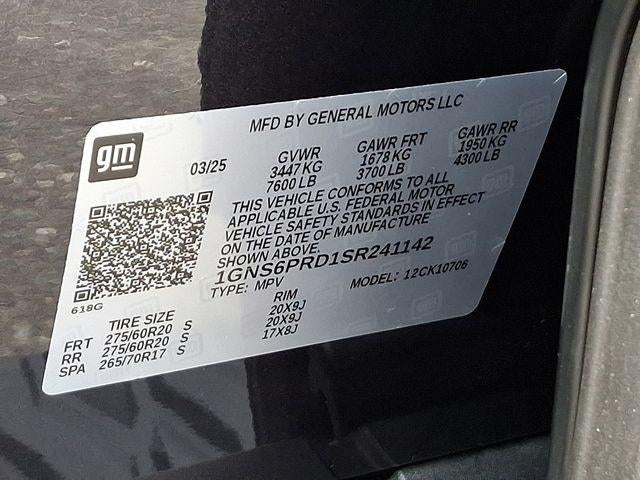 2025 Chevrolet Tahoe Z71