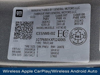 2023 GMC Canyon Elevation