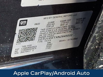 2022 GMC Sierra 1500 AT4