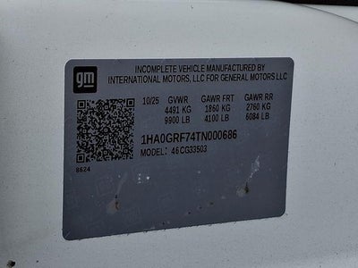 2026 Chevrolet Express Cutaway 3500 Base