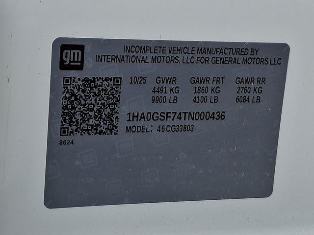 2026 Chevrolet Express Cutaway 3500 Base