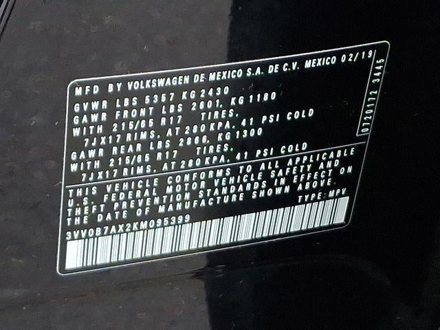 2019 Volkswagen Tiguan 2.0T S