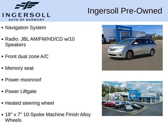 2016 Toyota Sienna Limited 7 Passenger