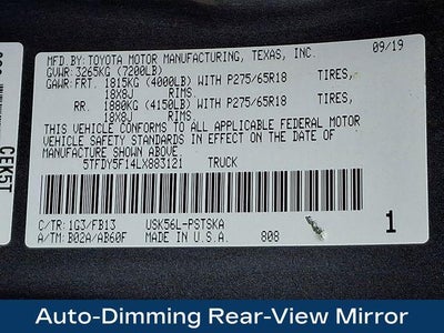 2020 Toyota Tundra SR5