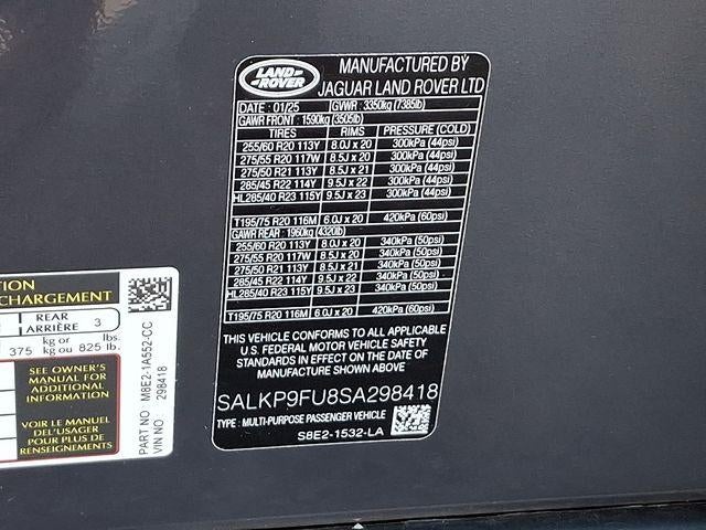 2025 Land Rover Range Rover P400 SE