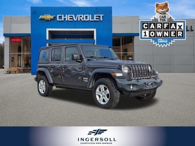 2018 Jeep Wrangler Unlimited Sport S 4x4