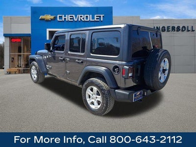 2018 Jeep Wrangler Unlimited Sport S 4x4